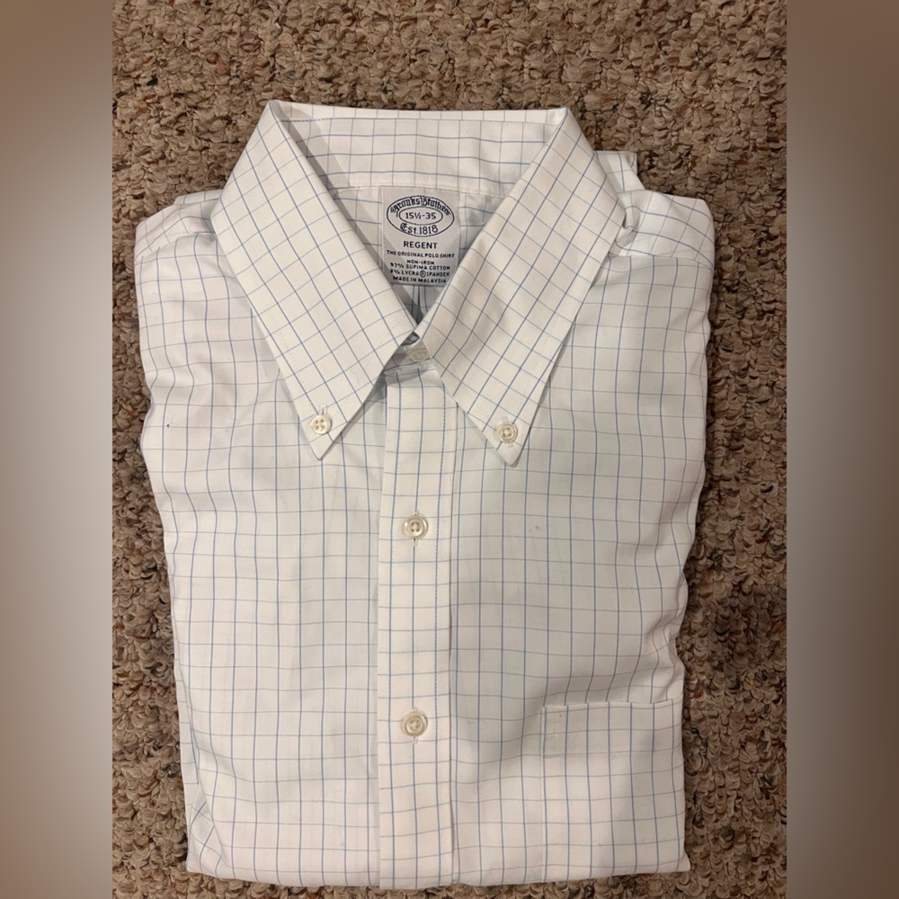 NWT Brooks Brothers Men's Regent (Regular) Fit Button Up